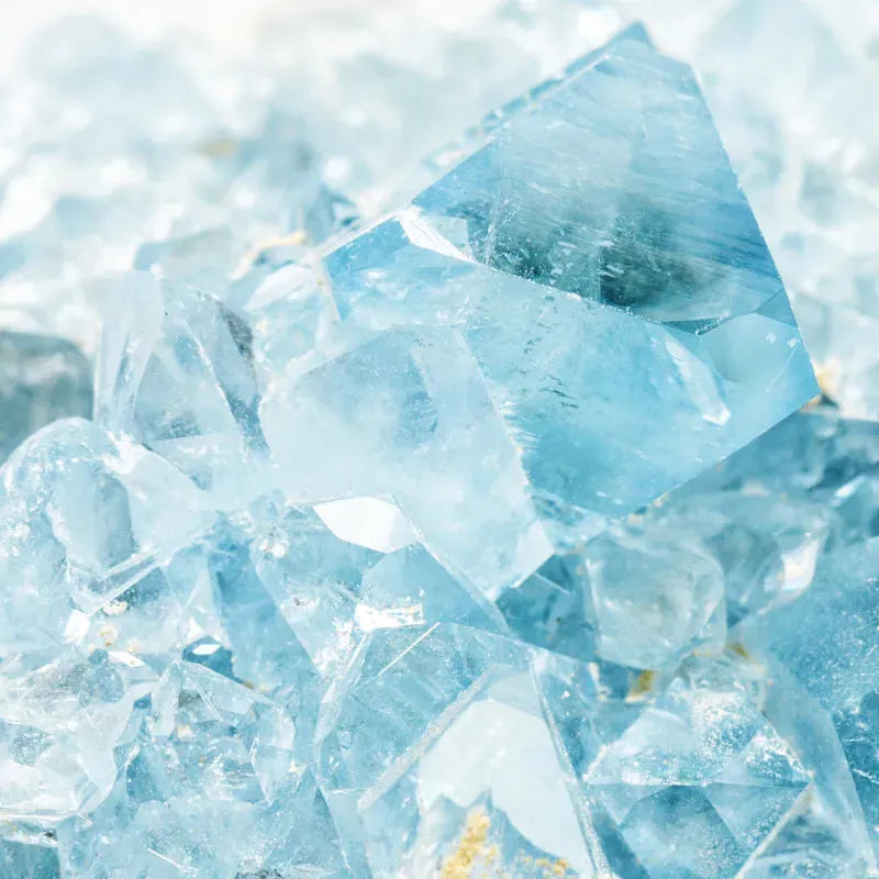 aquamarine crystals