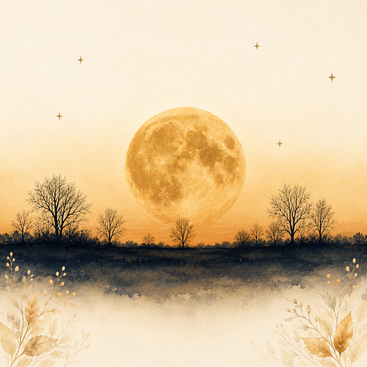 Hunter's Moon 2026 guide - full moon meaning, ritual and crystals from Mystic Soul Jewelry