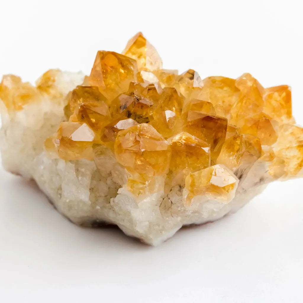 Golden citrine crystal — November birthstone jewelry