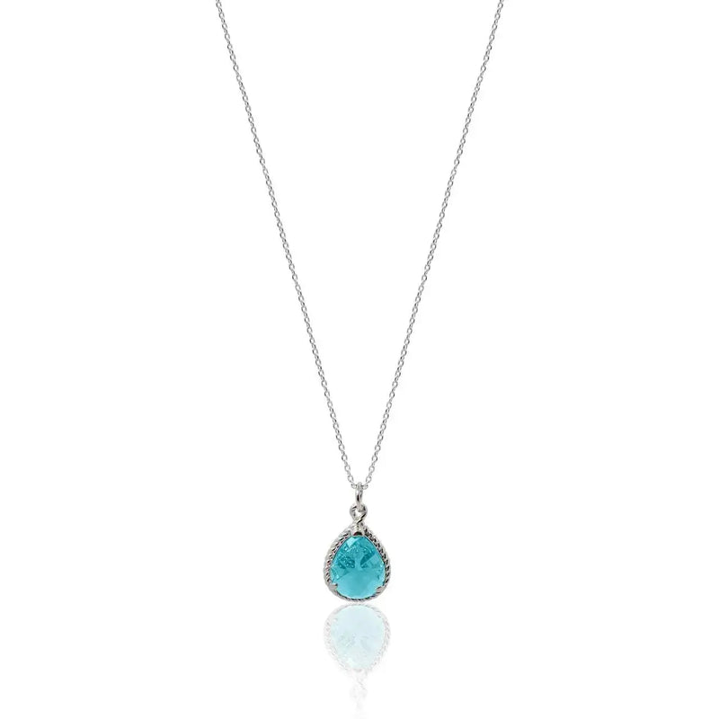Aqua Exquisite Necklace - Ocean Inspired Jewelry - Mystic Soul Jewelry