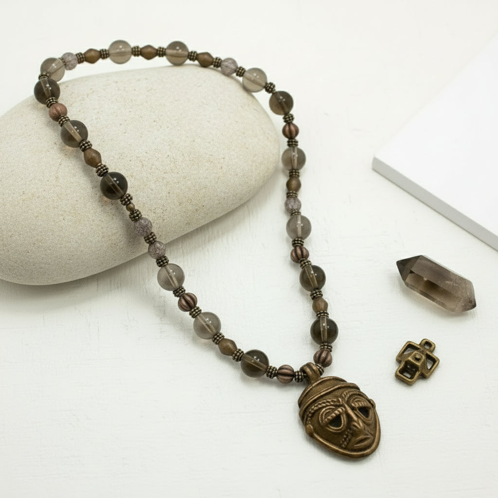 as seen on bones the masks we wear necklace