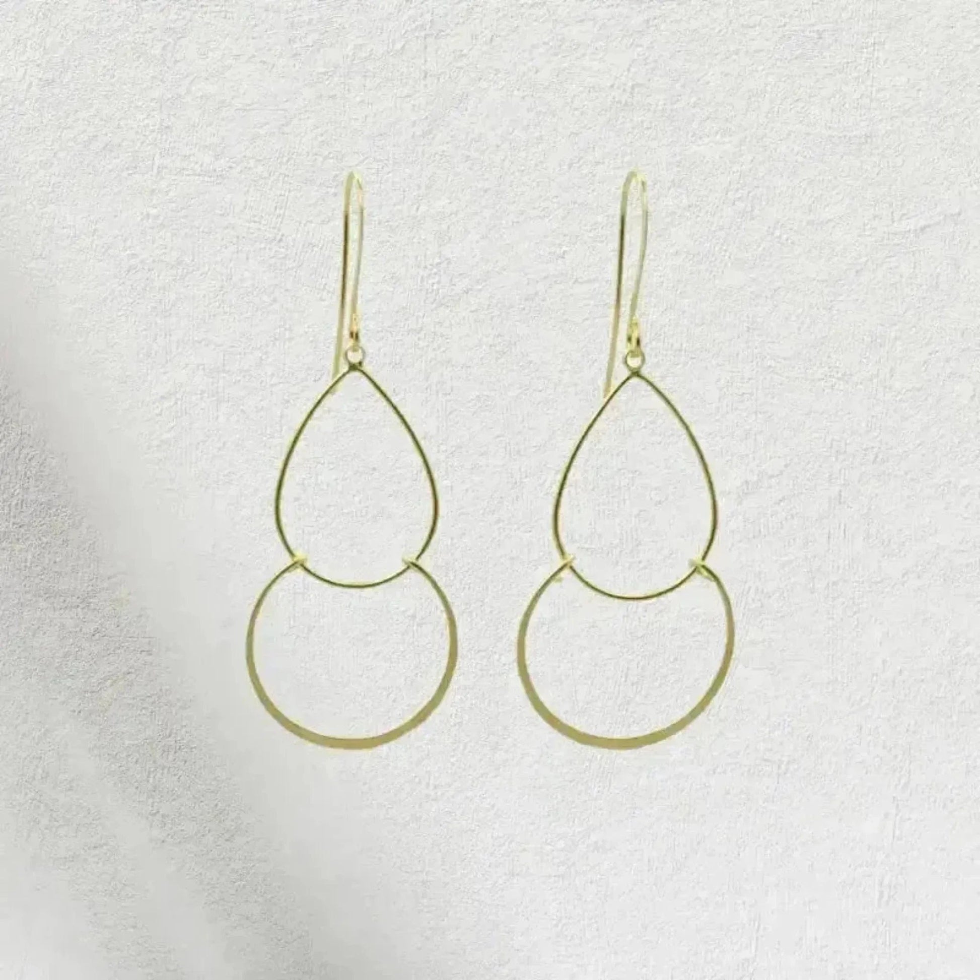 double hoop earrings