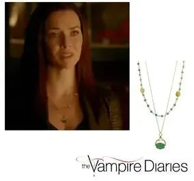 Lily Green Agate Necklace & Earring Set | As Seen on TV | The Vampire Diaries - Mystic Soul Jewelry