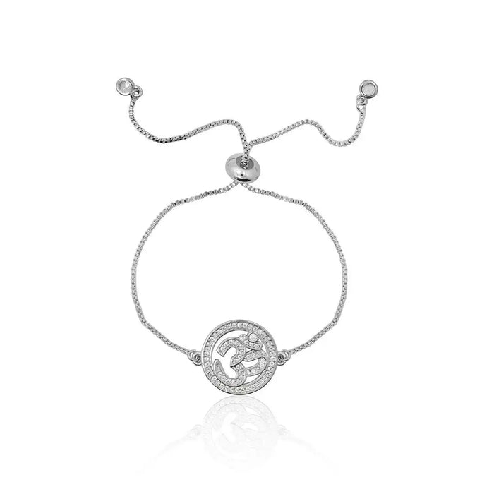 Om Adjustable Meditation Bracelet - Mystic Soul Jewelry