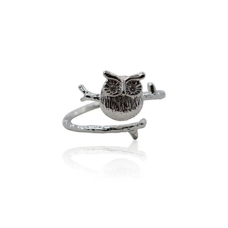 Owl Ring - Adjustable - Mystic Soul Jewelry
