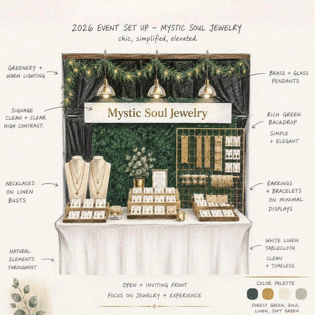 Mystic Soul Jewelry at Booth E51, Equiplex — Spruce Meadows International Christmas Market 2026, Calgary