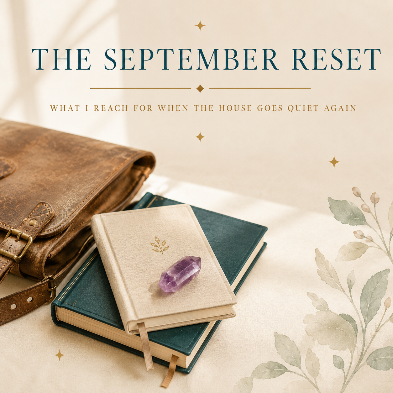 Back to school season — gemstone jewelry for the transition, from the first day of kindergarten to the September with no first day at all