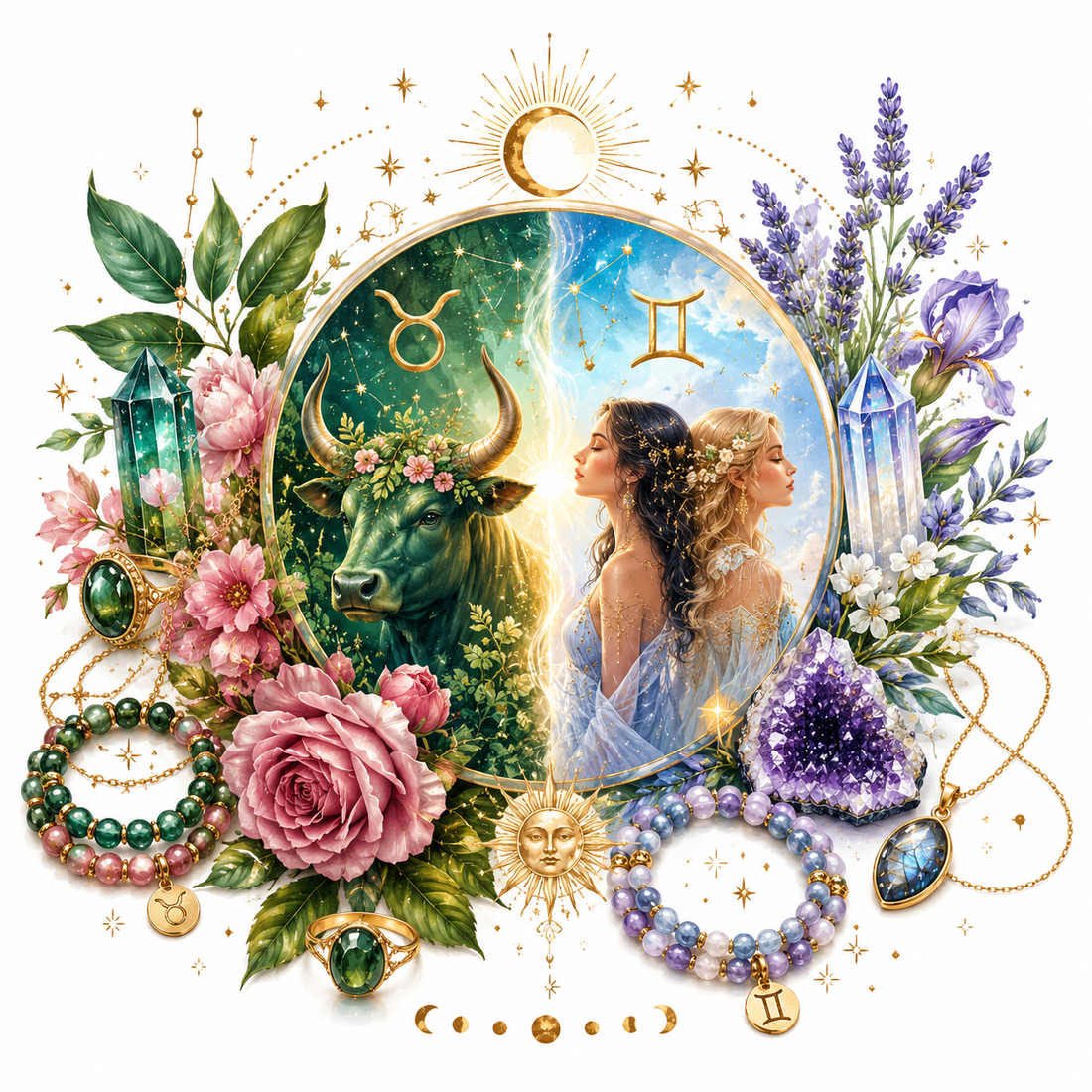 Taurus to Gemini 2026 Zodiac Style Guide: How to Dress Your Crystal Jewelry for the Season Shift