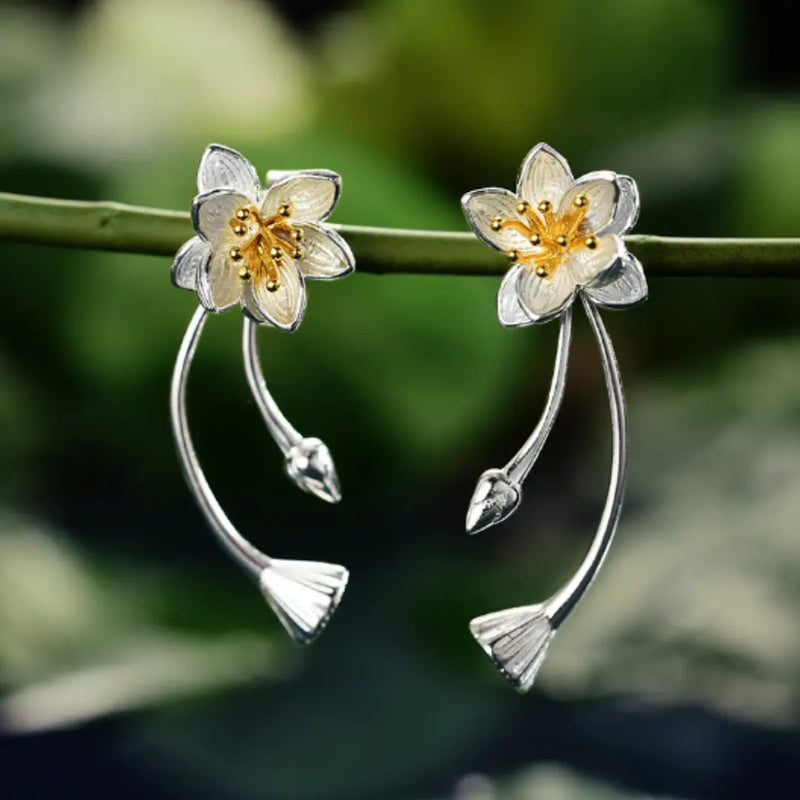 Lotus flower spiritual jewelry