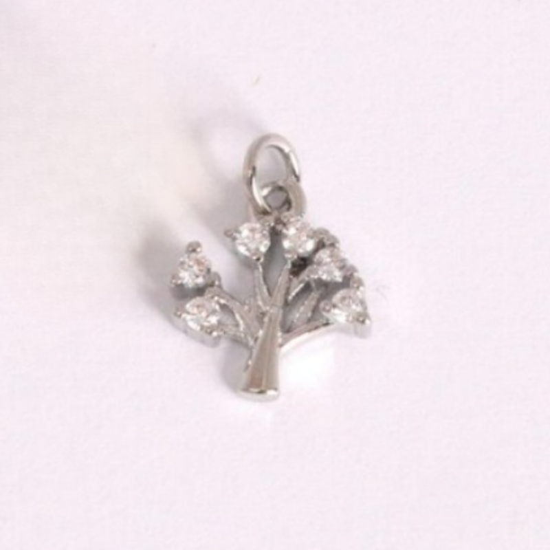 Gold plated symbol charm on a jump ring