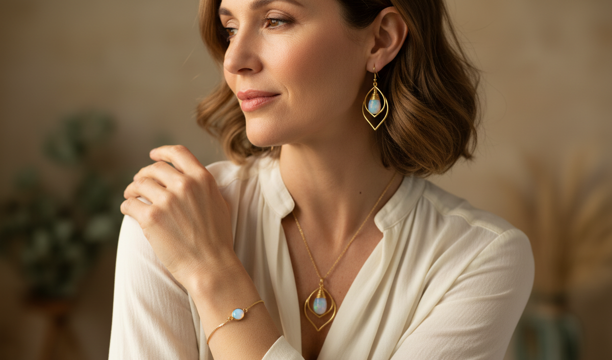 The Calm quiz result — Opalite crystal jewelry by Mystic Soul Jewelry Calgary
