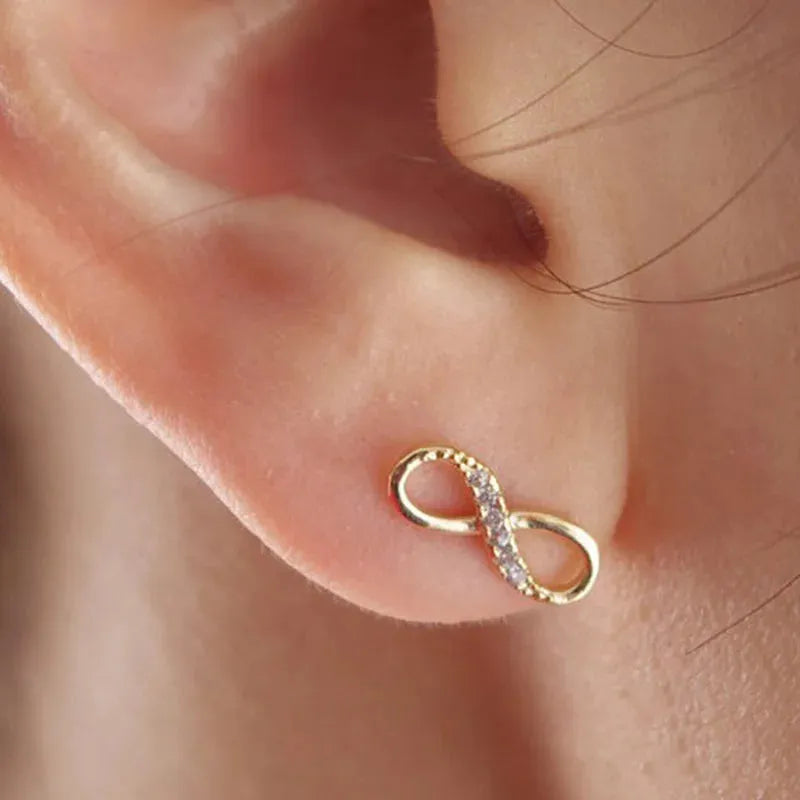 Infinity Stud Earrings