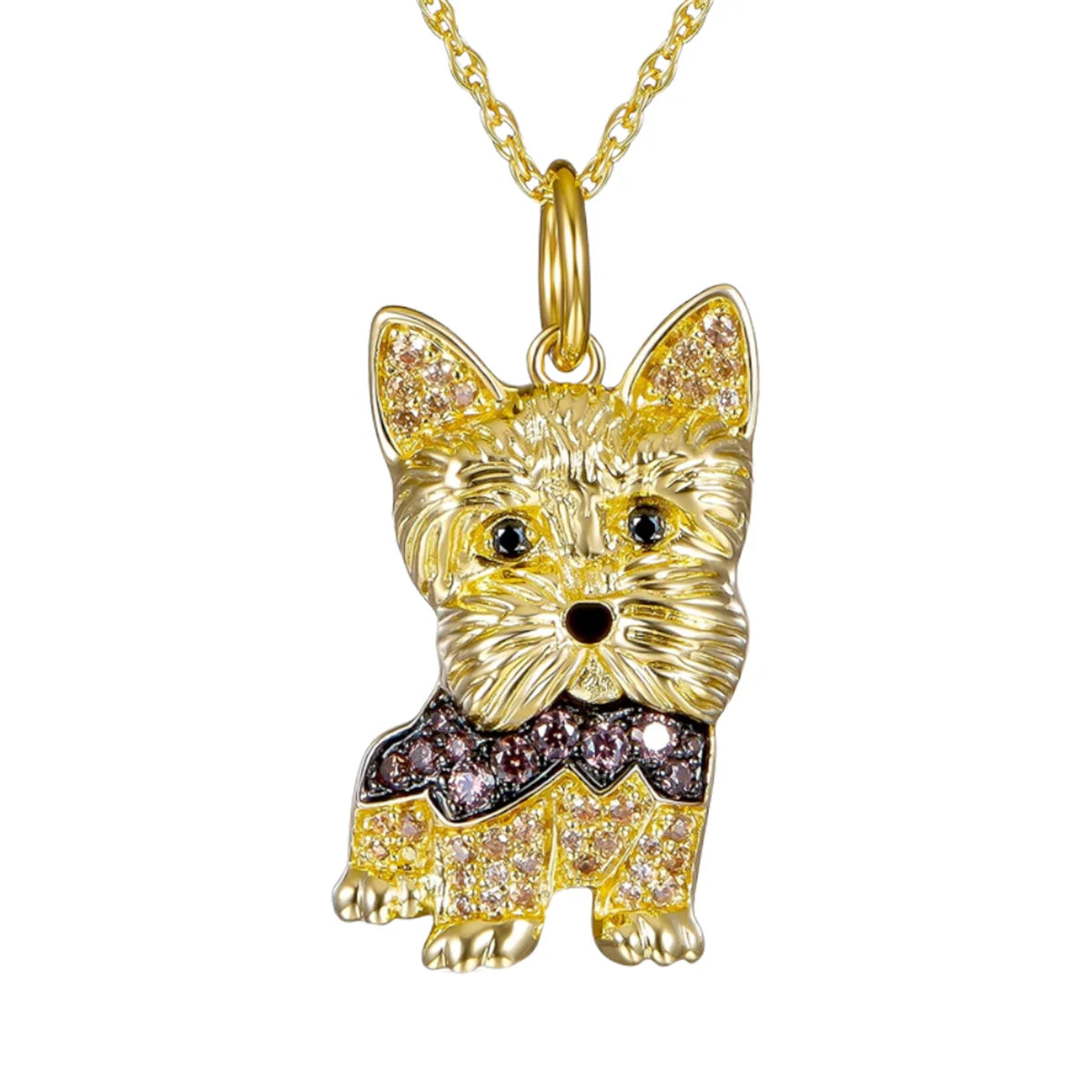 Beagle Love Crystal Pendant Necklace | Mystic Pets Collection