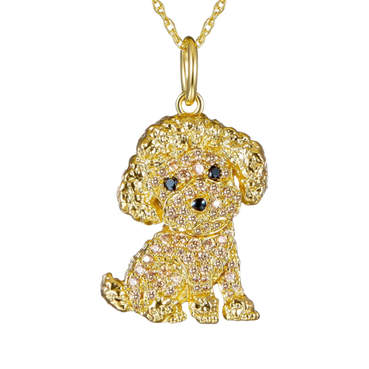 Beagle Love Crystal Pendant Necklace | Mystic Pets Collection