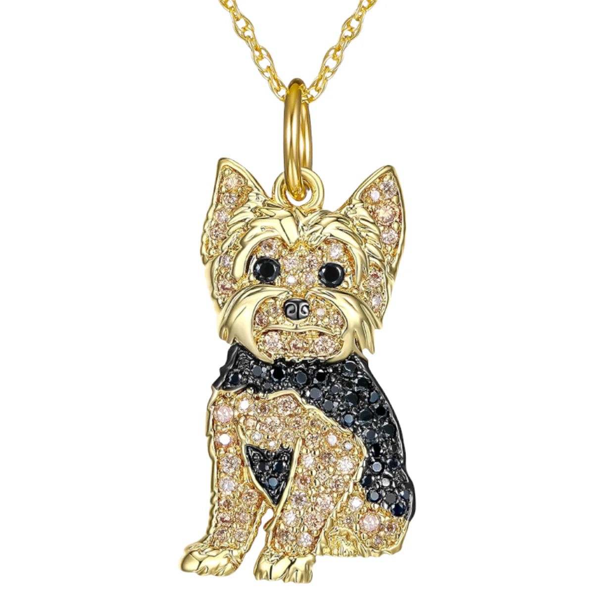 Beagle Love Crystal Pendant Necklace | Mystic Pets Collection