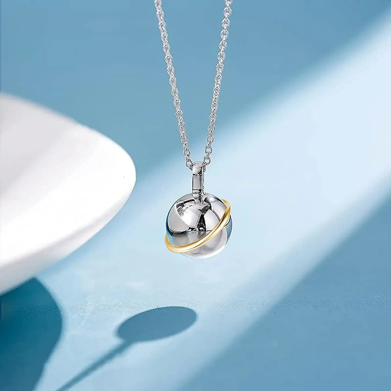 Pet Memorial Urn Necklace | Stainless Steel | Customizable Keepsake