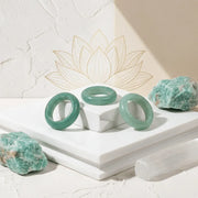 Amazonite Gemstone Rings | Calm Confidence | Heart Chakra