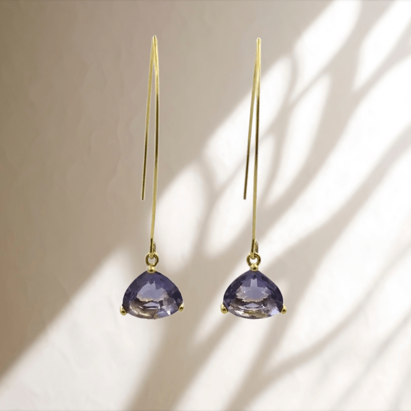 Amethyst Cleo Earrings - Mystic Soul Jewelry