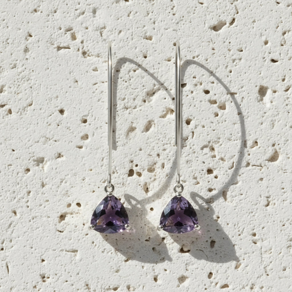 Amethyst Cleo Earrings - Mystic Soul Jewelry