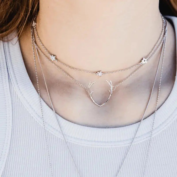 Antler Pendant Necklace - Mystic Soul Jewelry