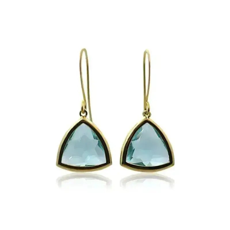 Aqua Aria Earrings - Ocean Inspired Jewelry - Mystic Soul Jewelry