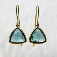 Aqua Aria Earrings - Ocean Inspired Jewelry - Mystic Soul Jewelry