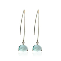 Aqua Cleo Earrings - Mystic Soul Jewelry