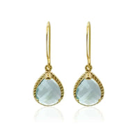 Aqua Exquisite Earrings - Mystic Soul Jewelry