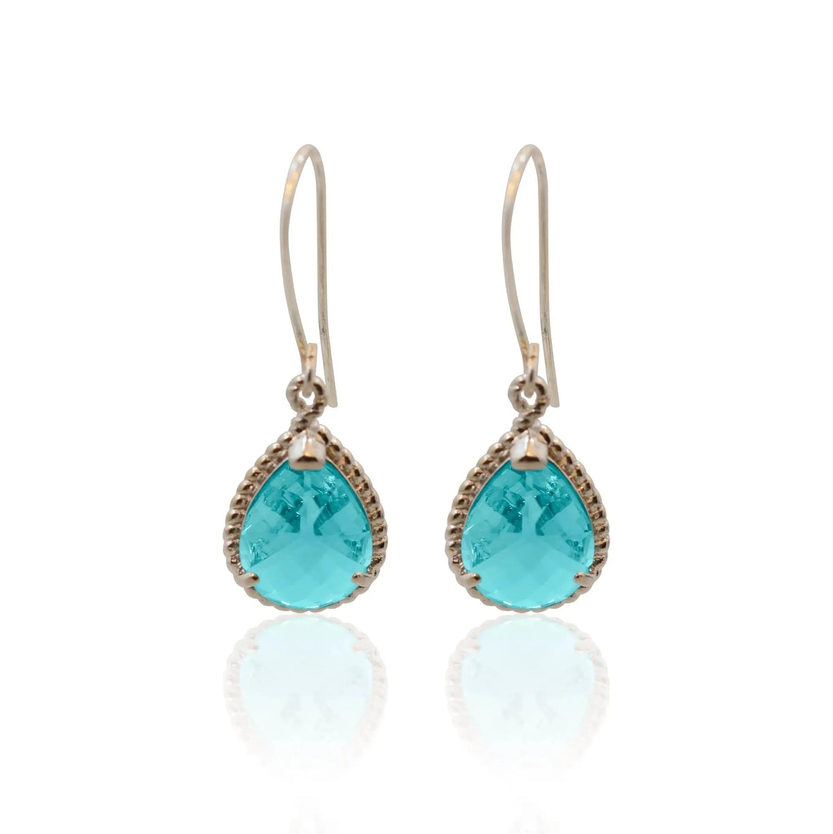 Aqua Exquisite Earrings - Mystic Soul Jewelry