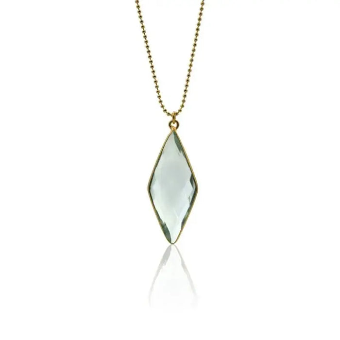 Aqua Spike Long Necklace | Ocean Design - Mystic Soul Jewelry
