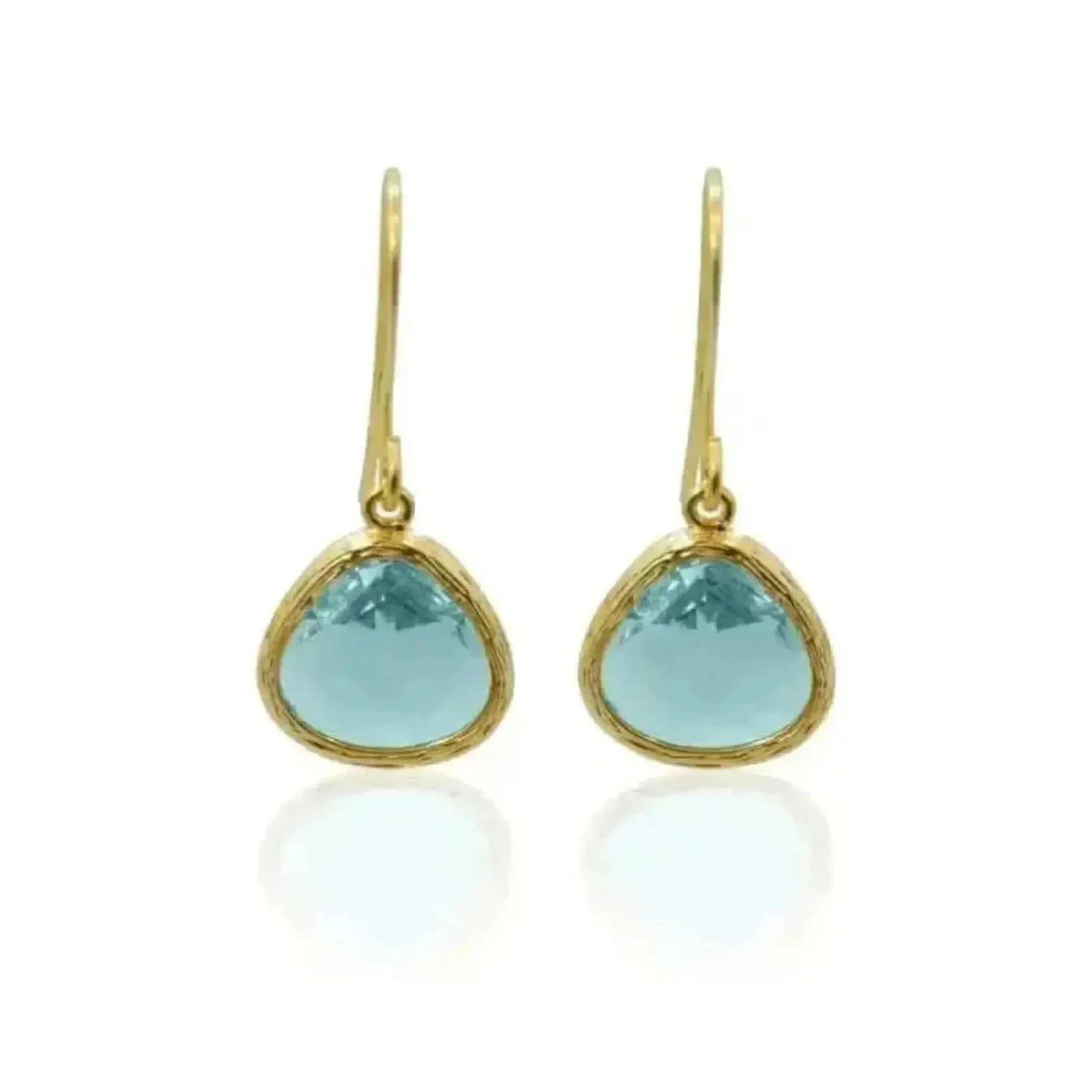 aqua blue earrings