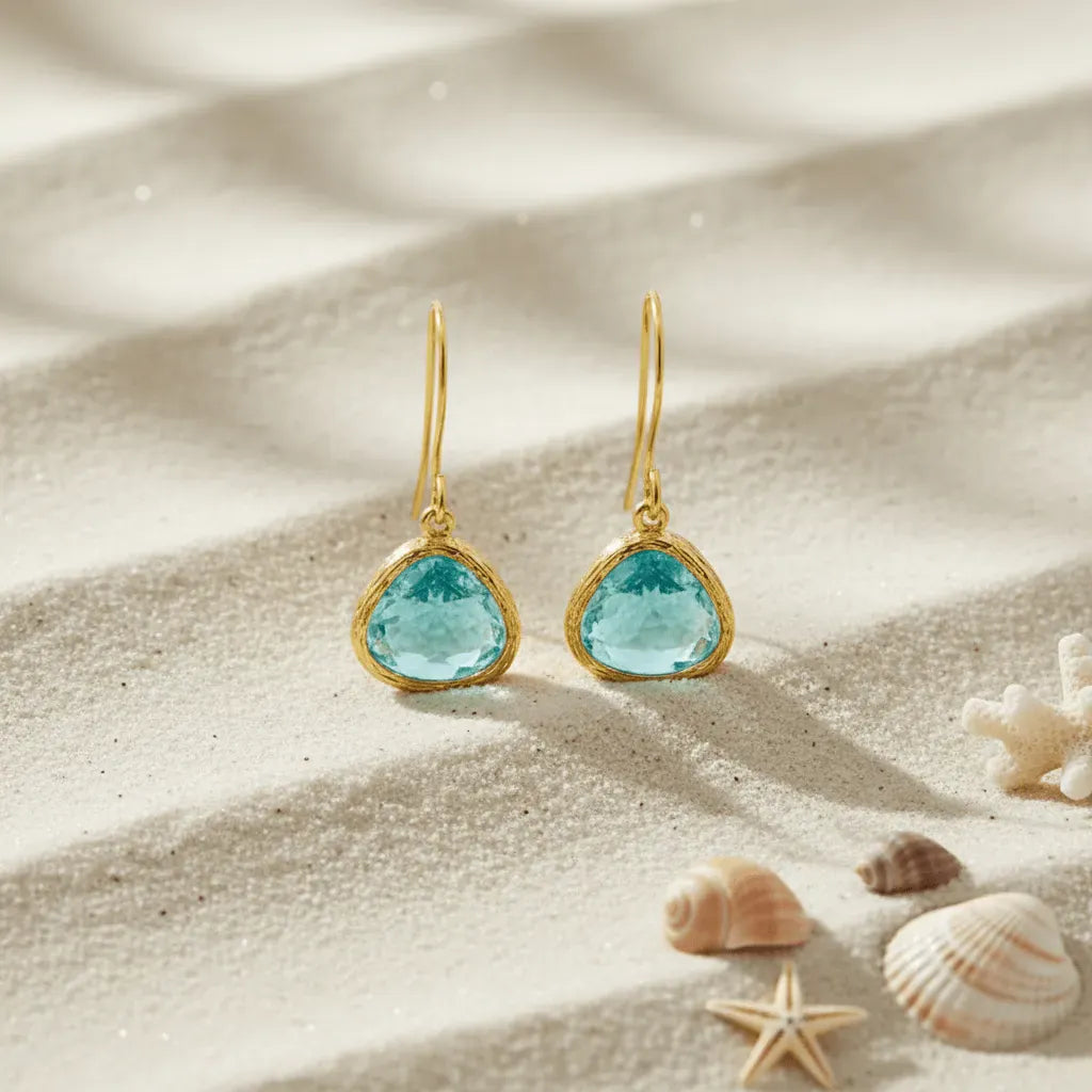 aqua_mini_drop_gold_earirngs_blue