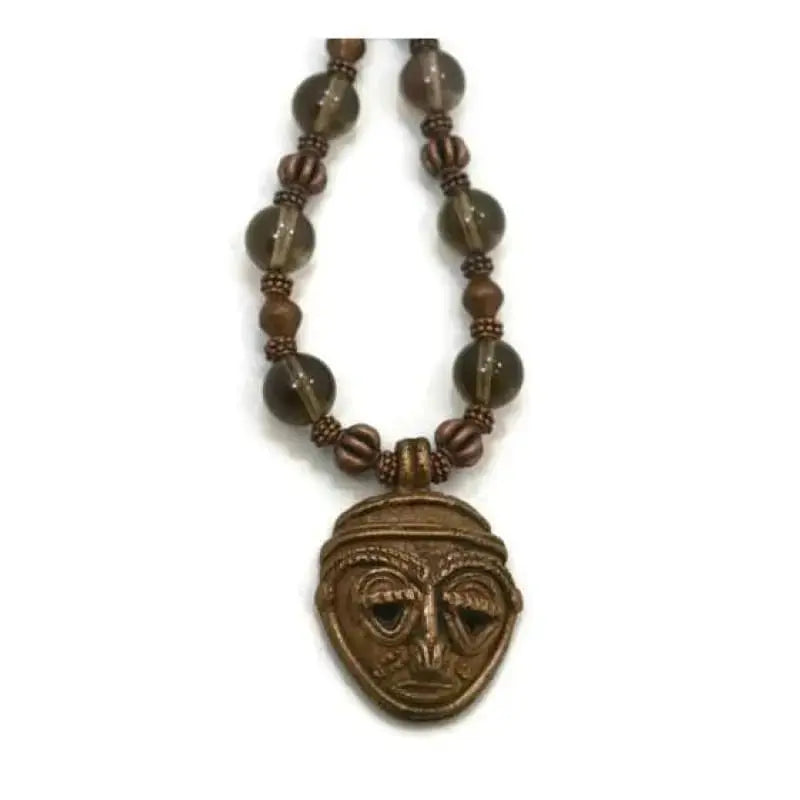 As seen on Bones | The Masks We Wear | Tribal Inspired Necklace - Mystic Soul Jewelry