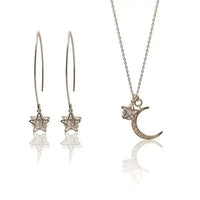 Aurora Crystal Star Earring and Necklace Jewelry Set - Mystic Soul Jewelry