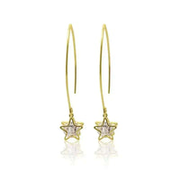 Aurora Crystal Star Earrings - Mystic Soul Jewelry