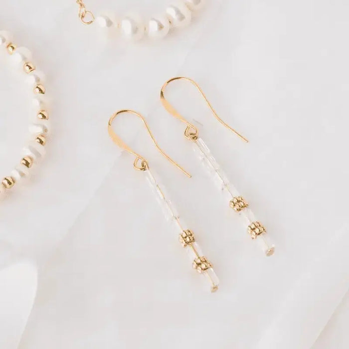 Bamboo Earrings - Tropical Jewelry - Mystic Soul Jewelry