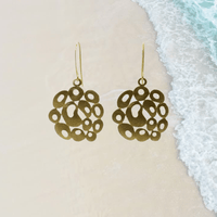 Bubbles Gold Earrings - Mystic Soul Jewelry