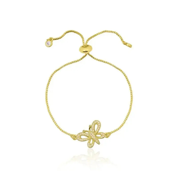Butterfly Adjustable Bracelet - Mystic Soul Jewelry