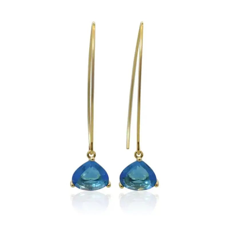 Capri Blue Cleo Earrings | Ocean Jewelry - Mystic Soul Jewelry