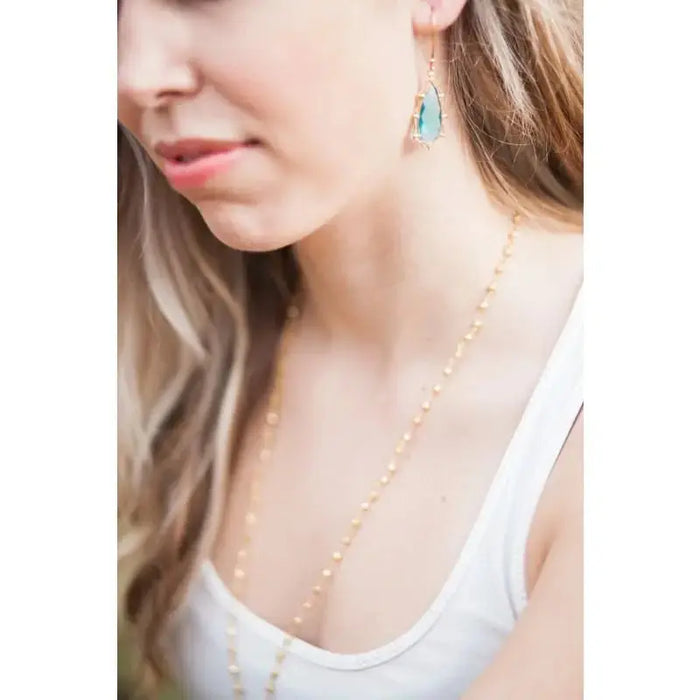 Capri Dafni Earrings | As Seen In British Vogue - Mystic Soul Jewelry