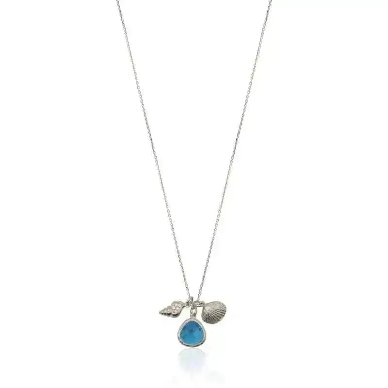 Capri Mini Drop Ocean Necklace - Mystic Soul Jewelry