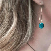 Capri Hydro Quartz Earrings - Ocean Jewlery - Mystic Soul Jewelry