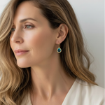 Capri Mini Drop Earrings | Bright Blue Birthstone Style Earrings