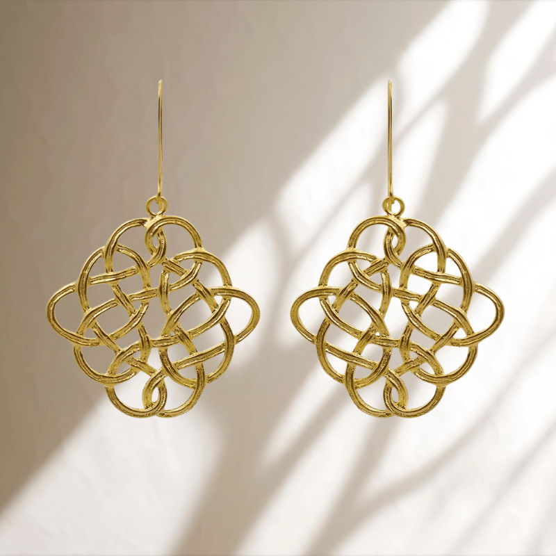 Celtic Knot Earrings | Editors Best Pick As Seen in Ottawa Life Magazine - Mystic Soul Jewelry