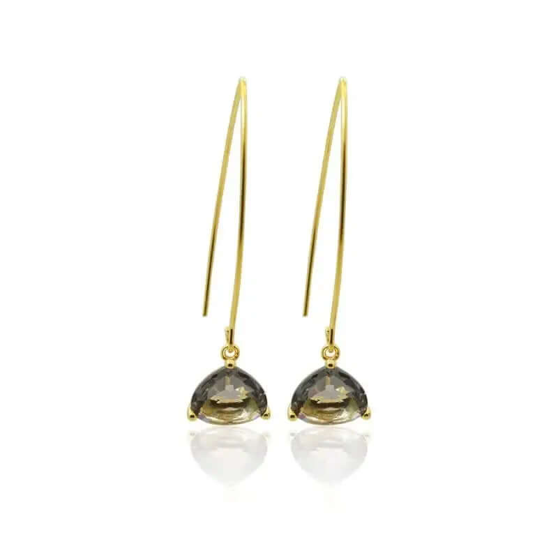 Cleo Dusk Pyramid Earrings – Elegance - Mystic Soul Jewelry