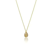 cowrie crystal shell necklace