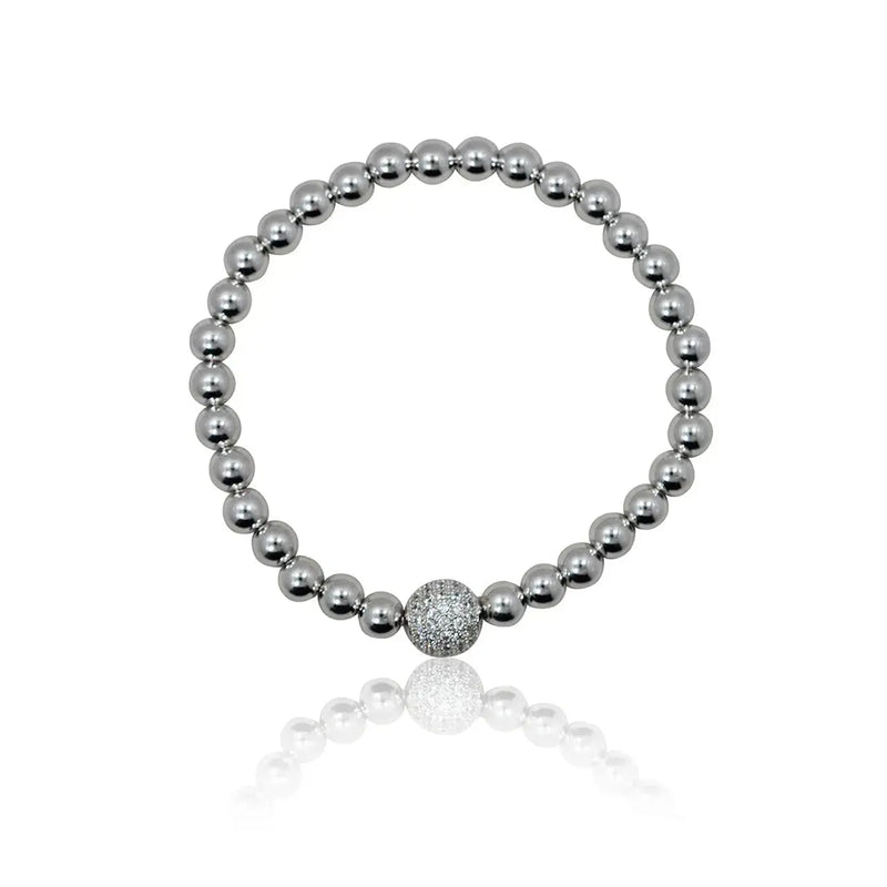 Crystal Ball Stretch Bracelet - Mystic Soul Jewelry