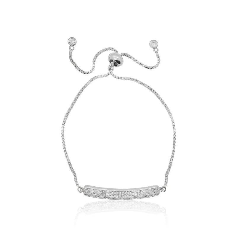 Crystal Bar Adjustable Bracelet - Mystic Soul Jewelry