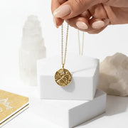 cupids arrow gold necklace