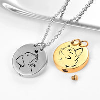 Customizable Pet Name Pendant | Stainless Steel | Silver or Gold - Mystic Soul Jewelry